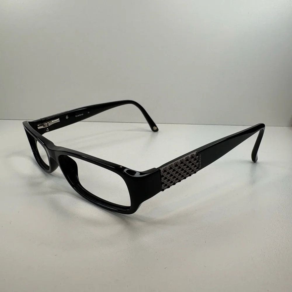 BEBE ADORED BB5006 JET‎ 53•15•135 BEBE GLASSES BEBE EYEGLASSES FRAMES ONLY